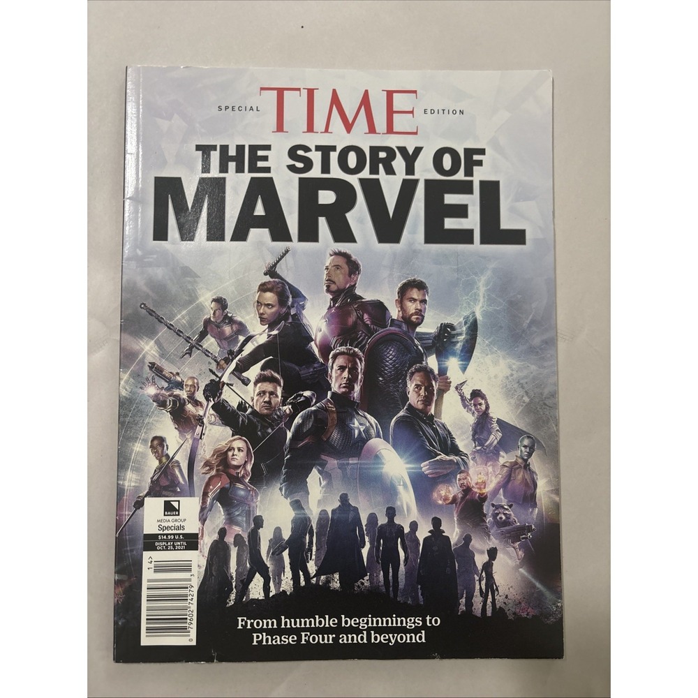 The Story of Marvel — Time Magazine special edition — 2021